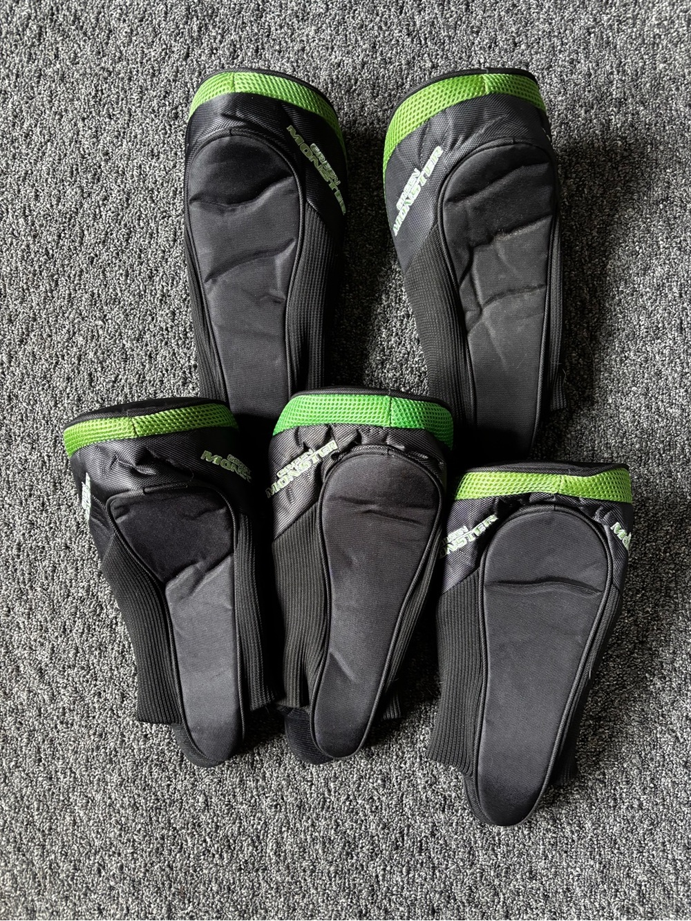 Nextt Golf Green Monster X 520cc Golf Club  Head covers - Set of 5